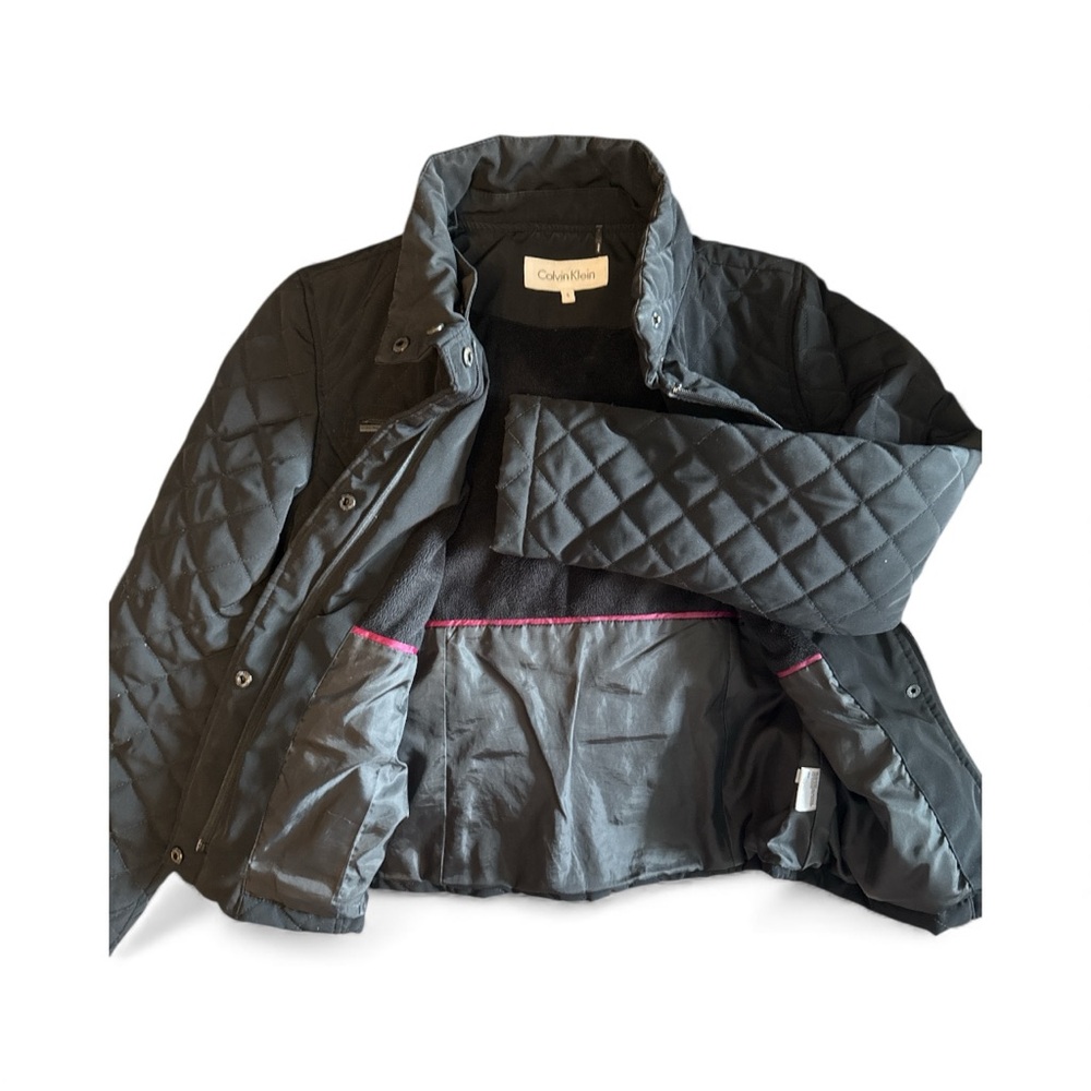 Calvin Klein Performance Black Quilted Jacket - Picture 4 of 7